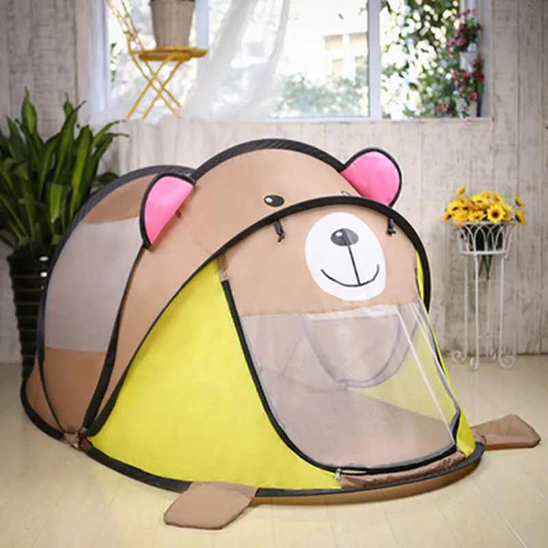 Палатка для детей портативная детская игровая палатка с изображением тигра