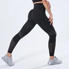 Женские Бесшовные штаны для йоги INFILAR, Леггинсы пуш-ап с высокой талией, тренировочные штаны для йоги, леггинсы с вырезами, Женская Спортивная одежда для спортзала, 2021