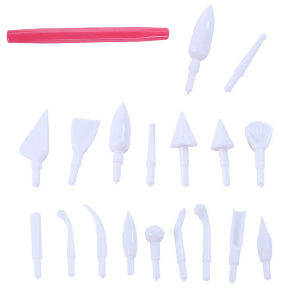 

8pcs /set Children Favorite Polymer Clay Tools Polyform Sculpey Plastic Tools Set For Shaping Clay Tools Playgough Tools Toys