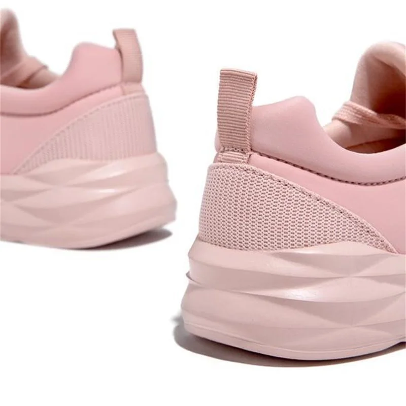 

Women Sneakers 2021 Fashion Mesh Lightweight Casual Women Shoes Walking Gym Lace-up Vulcanized Shoes Breathable Sneakers Female