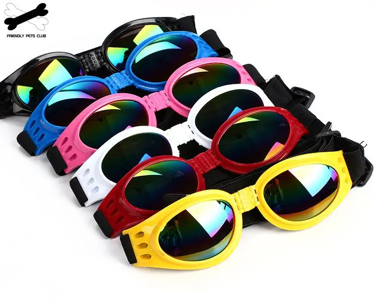 Защитные очки для собак солнцезащитные с защитой от ультрафиолета складные