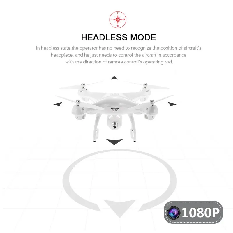 Распродажа SJRC S70W Радиоуправляемый Дрон gps Квадрокоптер вертолет с HD 1080P 720P камера Дрон двойной gps модуль