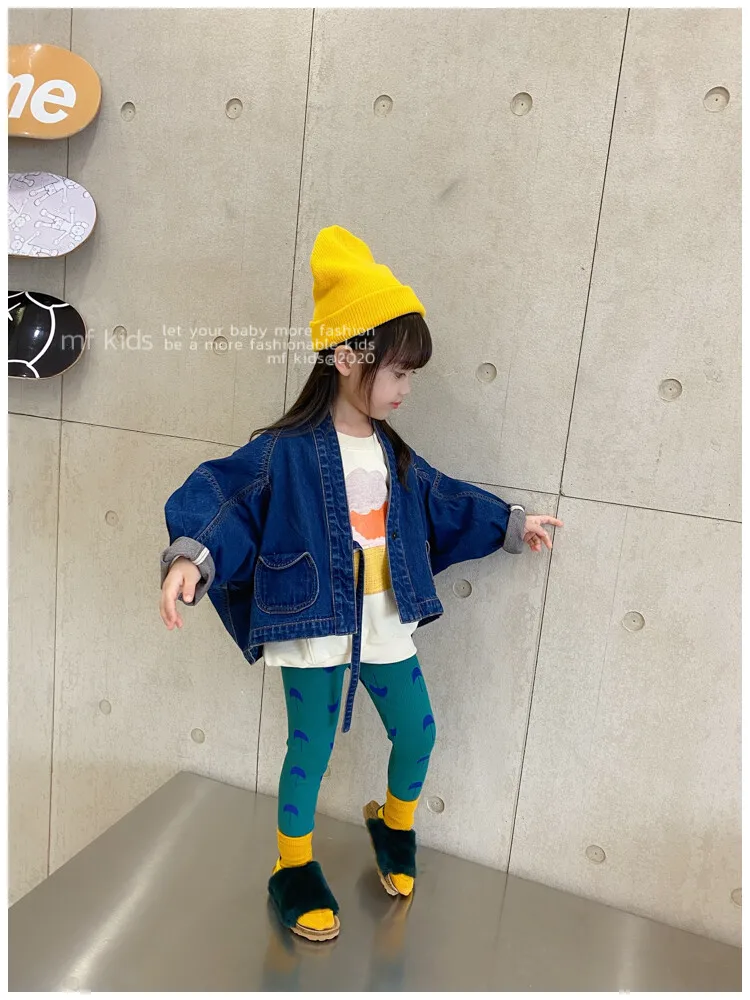 Детская куртка MF брендовая новая осенне зимняя для маленьких девочек детская