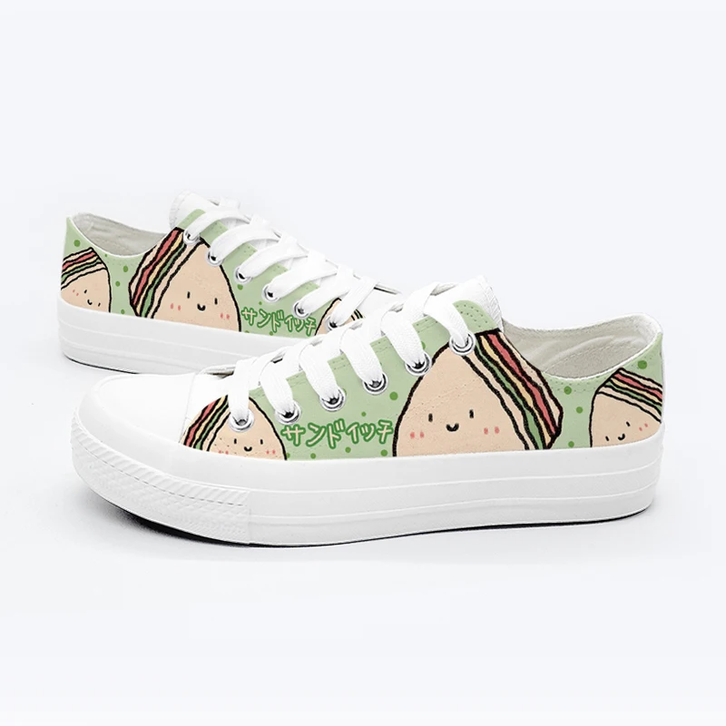 

Unisex JK Student Lolita Girls Lovers Casual Shoes Harajuku bestie Graffiti Canvas Shoes Preppy plimsolls duck shoes Sneakers