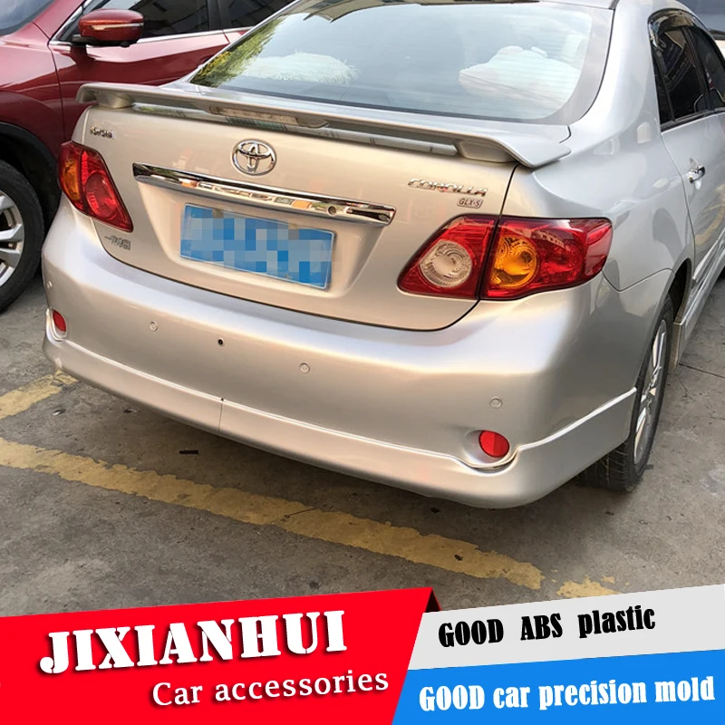 Деталь спойлера для Toyota Corolla 2006-2013 года из ABS-пластика, заднее крыло автомобиля, цветной.