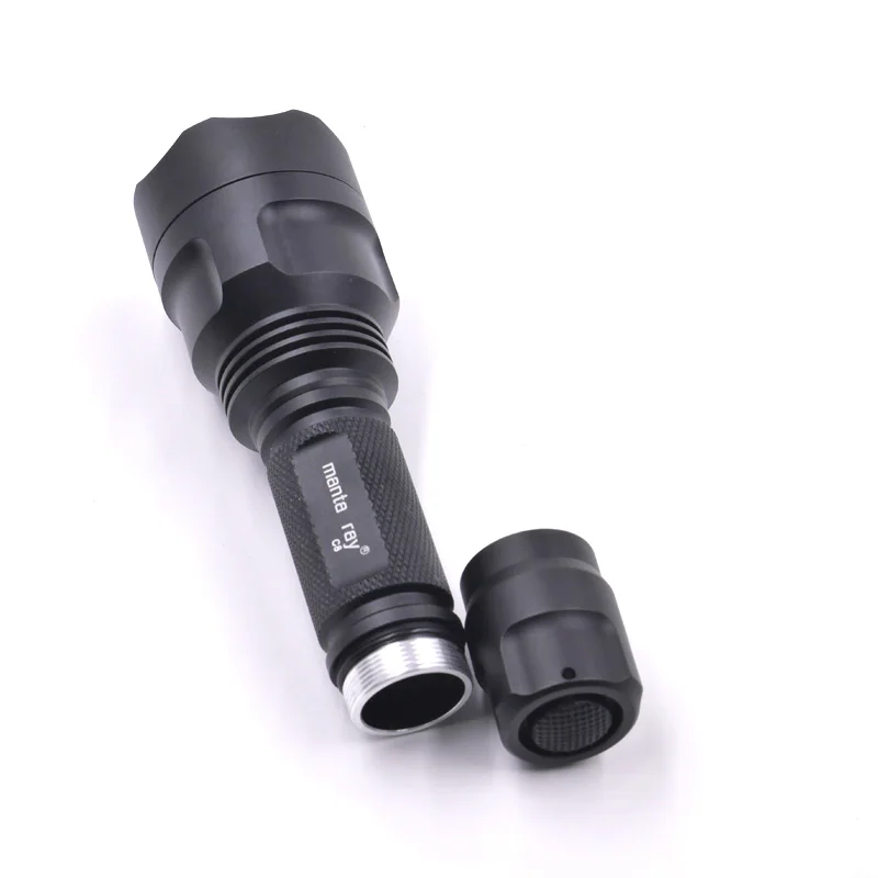 C8 светодиодный светильник-вспышка, охотничий фонарь cree XM-L2 u3, ультра яркий походный светильник, 1 режим, водонепроницаемый велосипедный светильник с батареей 18650