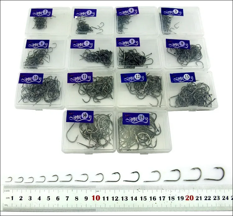 

Cheap wholesale fish hook Use barbed fishing 50-70 pcs Carbon Steel Fishing 1 box/lot Fish Hooks High Black Carp Fishing Tackle