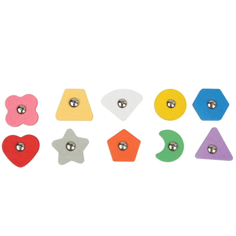 

Educational Wooden Toys for Kids Board Math Fishing Count Numbers Digital Geometry Shape Match Children's Gift Toy