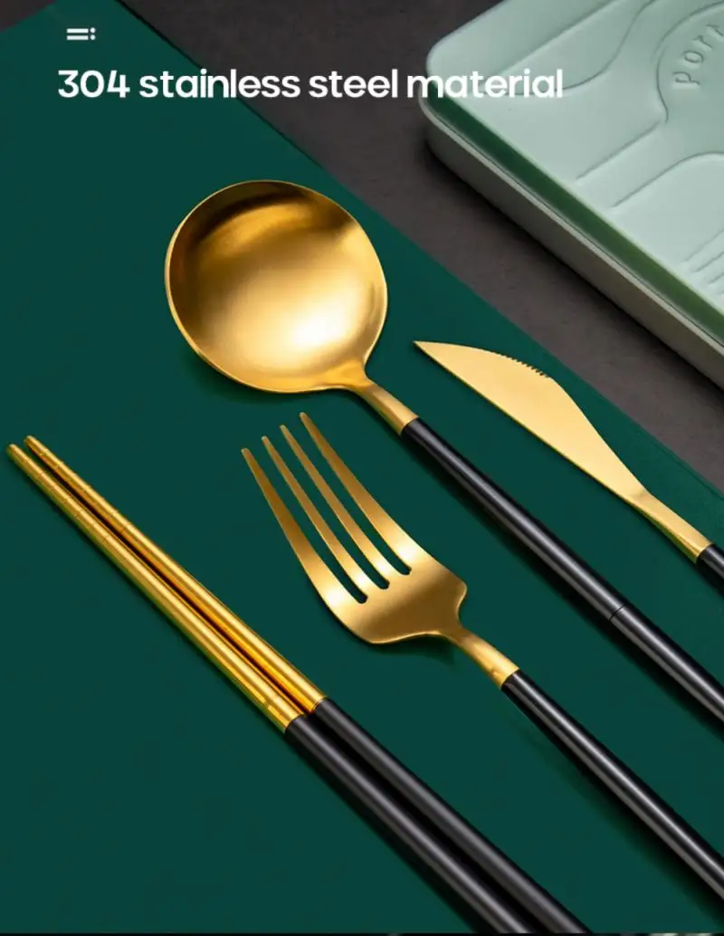 Набор столовых приборов из нержавеющей стали 4 шт. | Спорт и развлечения
