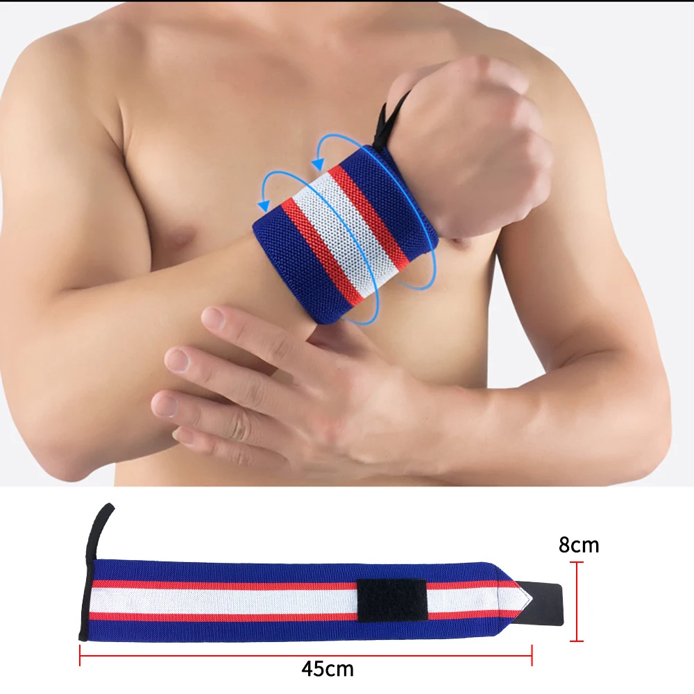 1 шт. манжет для поддержки запястья руки вес тренажерный зал обучение Скоба ремни