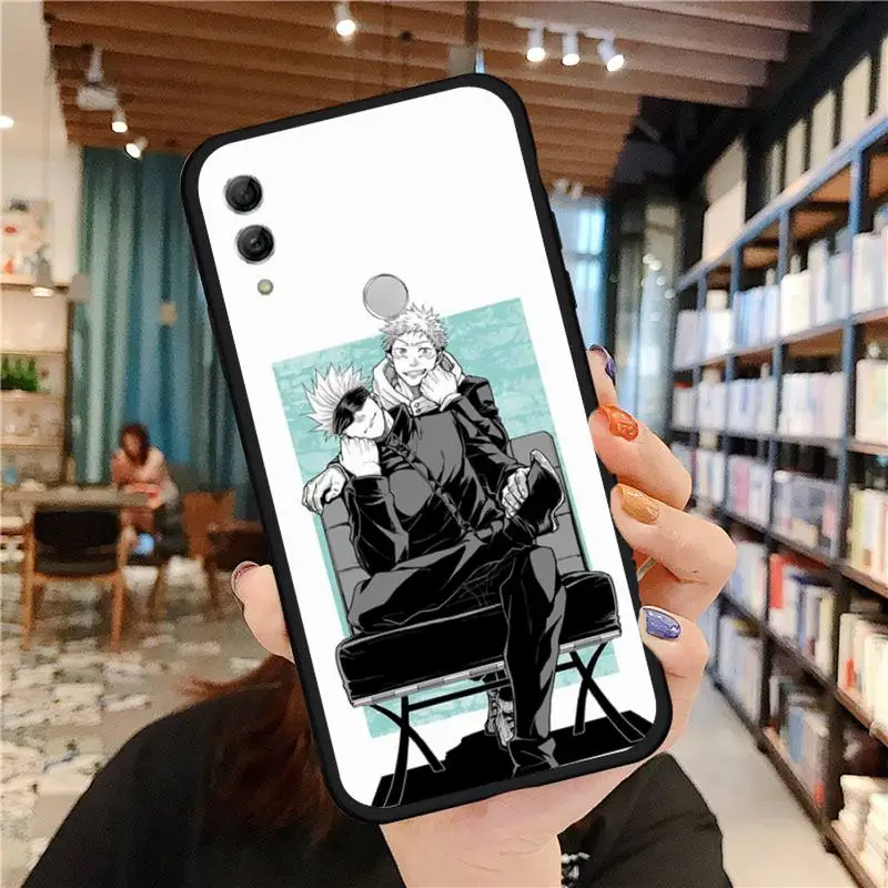 

Jujutsu Kaisen Satoru Gojo Comics Phone Case For Huawei Honor 7C 7A 8X 8A 9 10 10i Lite 20 NOVA 3i 3e