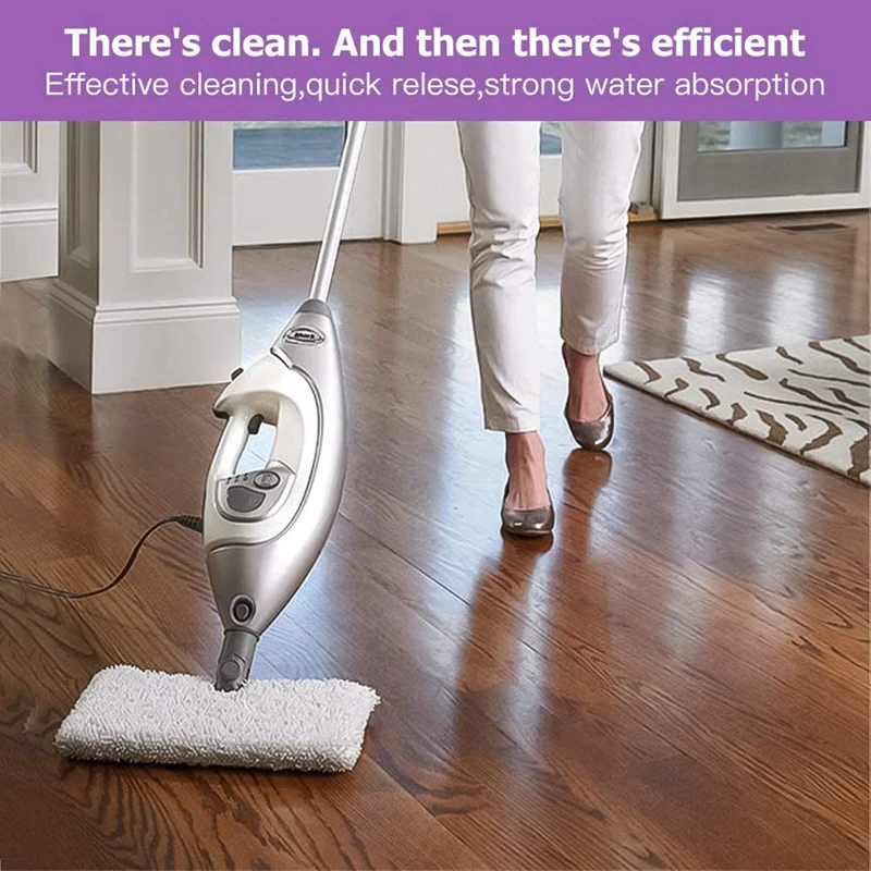 

8PCS Replacement Steam Mop Pads for Shark Steam Mop Pads Compatible with S3500 Series S3501 S3601 S3550 S3901 S3801