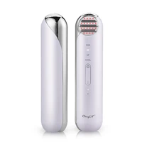 ckeyin ems facial lifting massager rf cool compress shrink pore anti age wrinkle remover led photon face skin tightening beauty