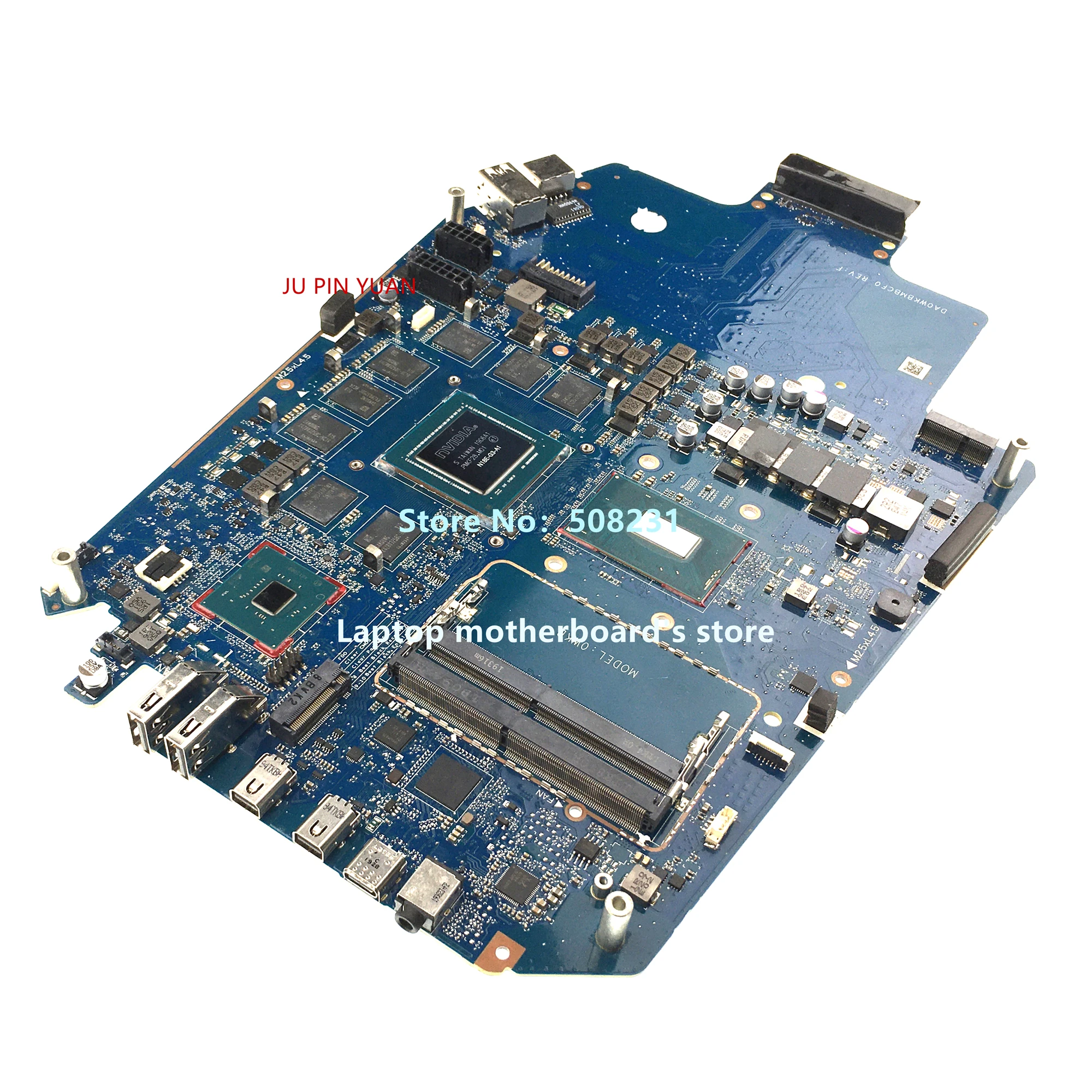 

Материнская плата для ноутбука HP DA0WKBMBCF0 L45467-001 с процессором SR3YZ I7-8850H L45467-601 RTX2080 GPU 100% работает хорошо