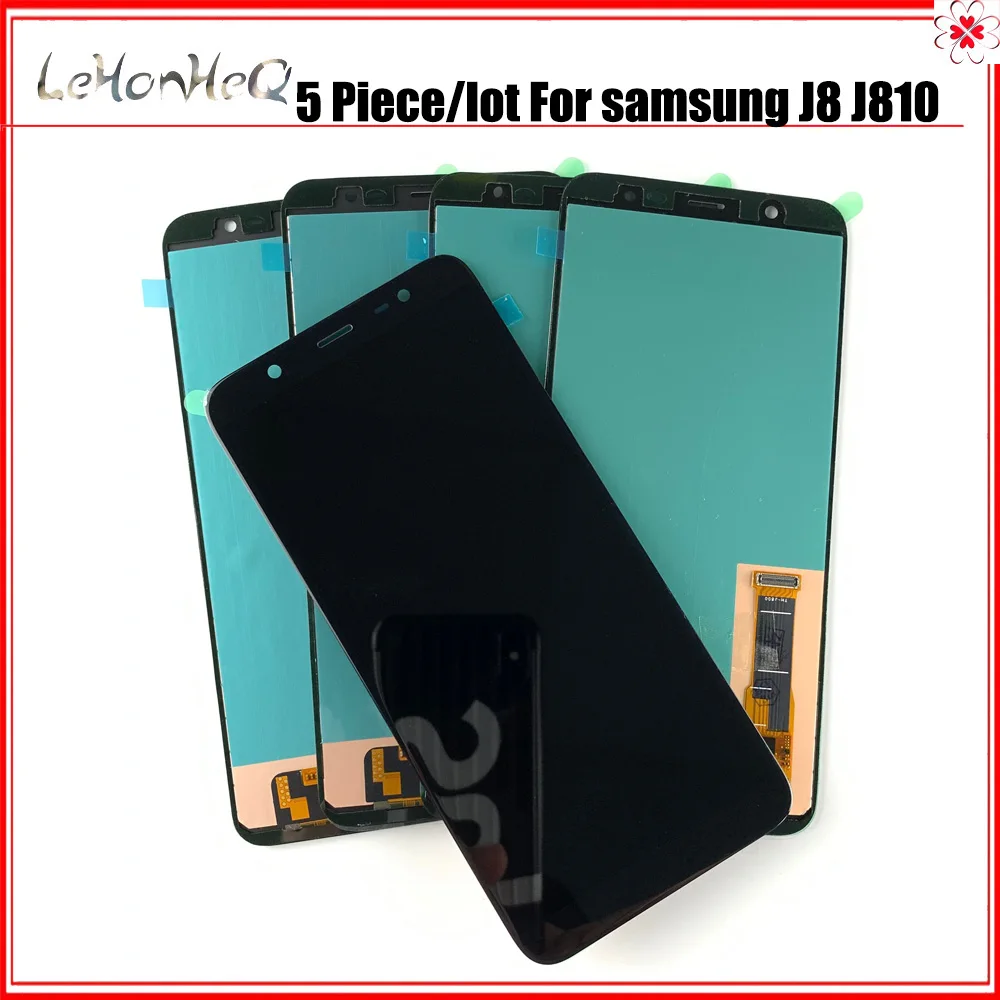 ЖК дисплей для Samsung Galaxy J8 2018 J810 J810F J810Y с сенсорным экраном и дигитайзером в сборе