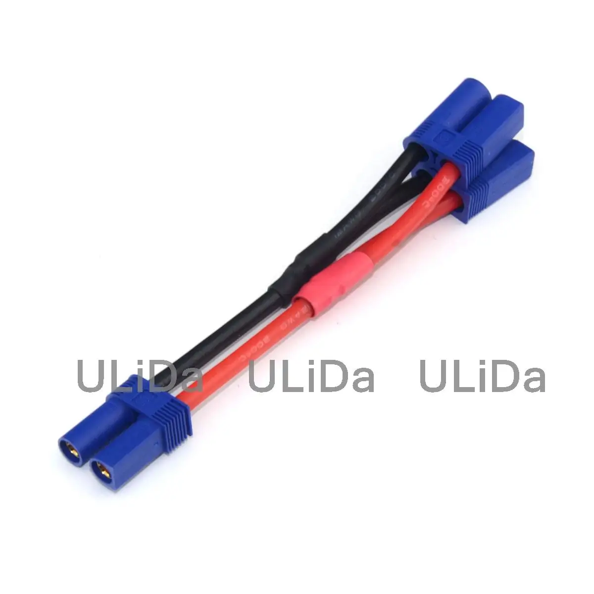 

EC5 Parallel (2 Male / 1 Female) Lipo Battery Connector Adapter with 10CM 12awg Wire Y