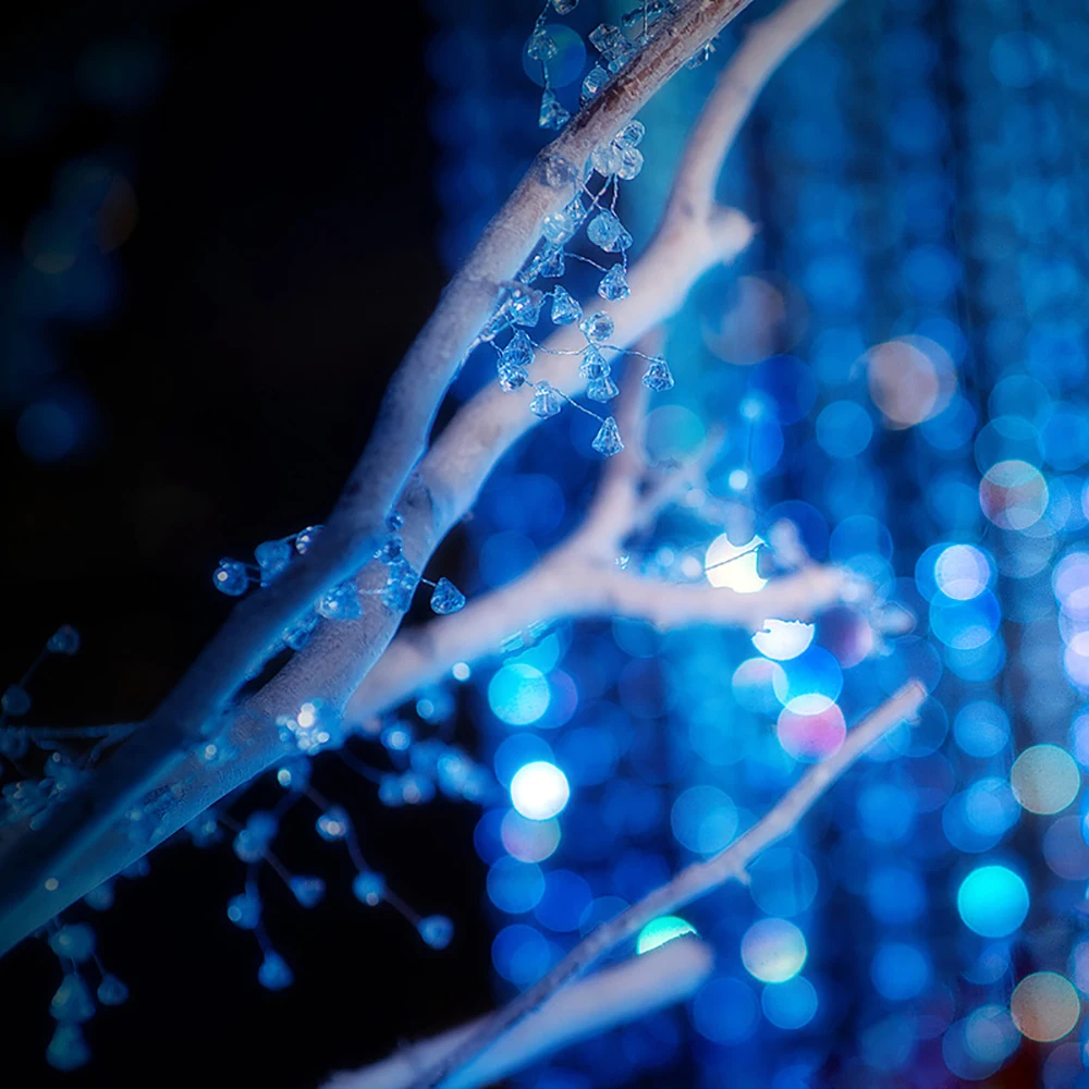 Прозрачные хрустальные бусины гирлянда из акриловых пластиковых бусин льда