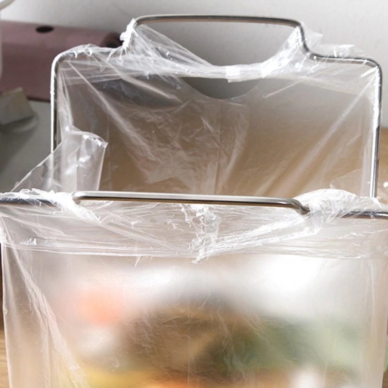 Складной держатель для мусорного пакета из нержавеющей стали | Дом и сад