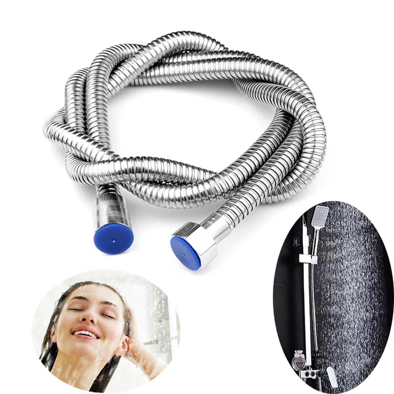 1 5/2 м Гибкий Душевой шланг из нержавеющей стали 1/2 дюйма Ручная насадка для ванной