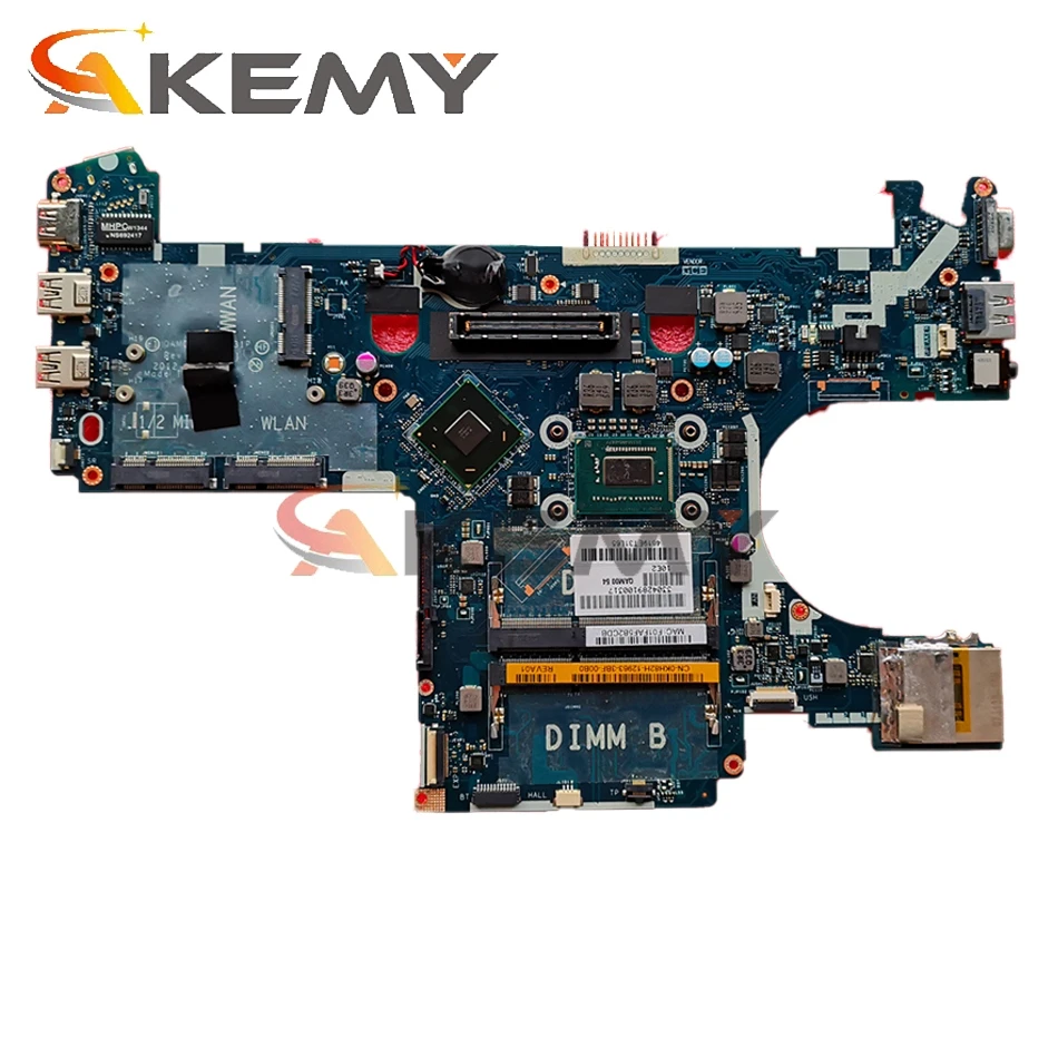 Akemy 0PR83X PR83X для DELL E6230 Материнская плата ноутбука LA-7731P I5-3320M DDR3L тестирование |
