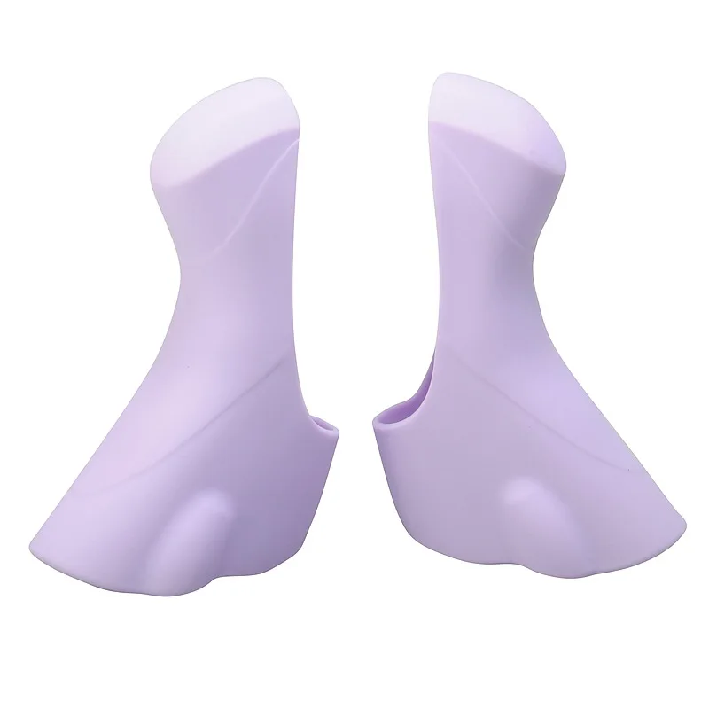 purple Подходит для SHIMANO SORA/Claris ST-R2000/R3000 шоссейная езда на велосипеде Передняя передача ручная замена силиконовый защитный чехол - Color: purple