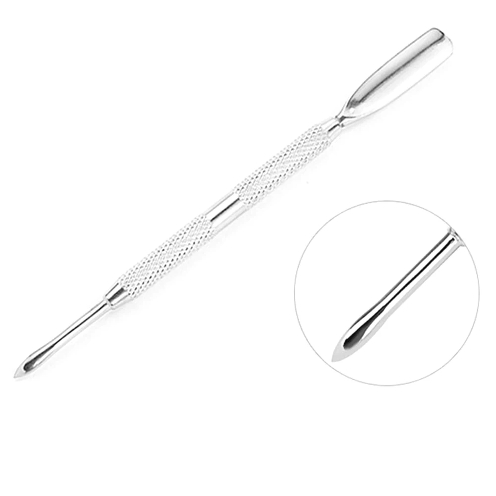 3 шт. Нержавеющая сталь мертвая кожа кутикулы ножницы для ногтей Ложка Толкатель