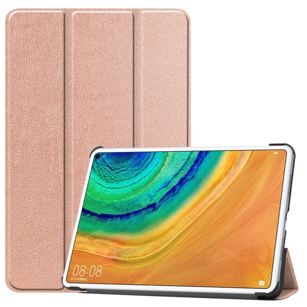 

Чехол для планшета Huawei MatePad Pro 10,8, тонкий умный флип-чехол из искусственной кожи с подставкой, автоматический сон, пробуждение, чехол для план...