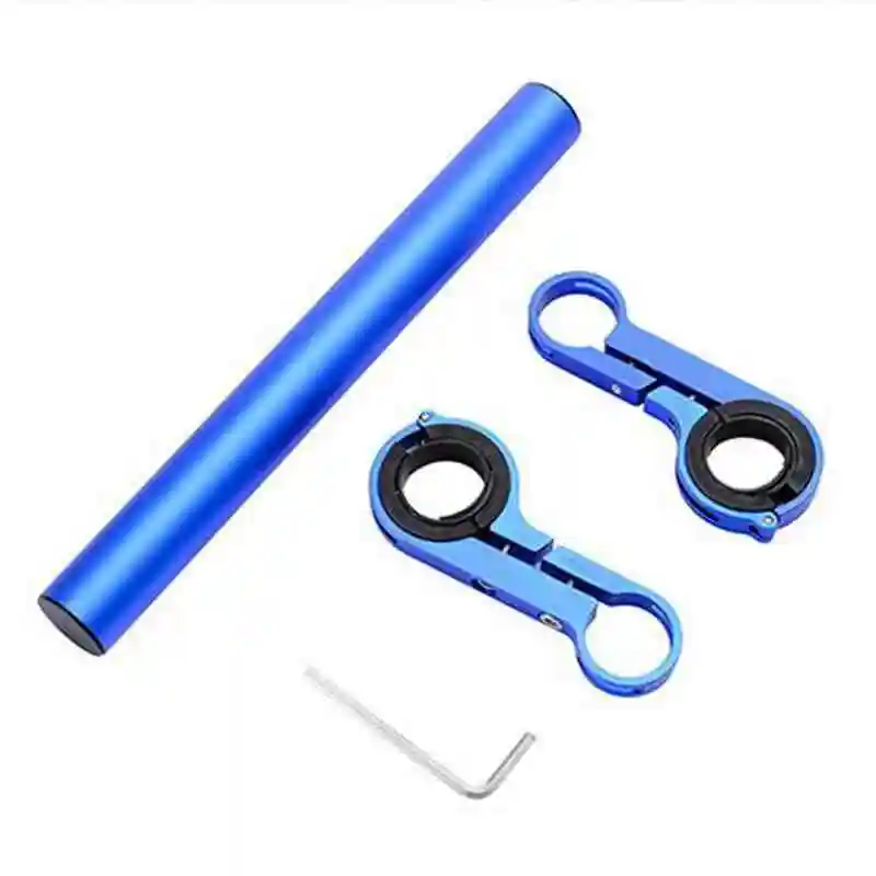 Велосипедный руль расширенный 20 см кронштейн держатель фар для велосипеда