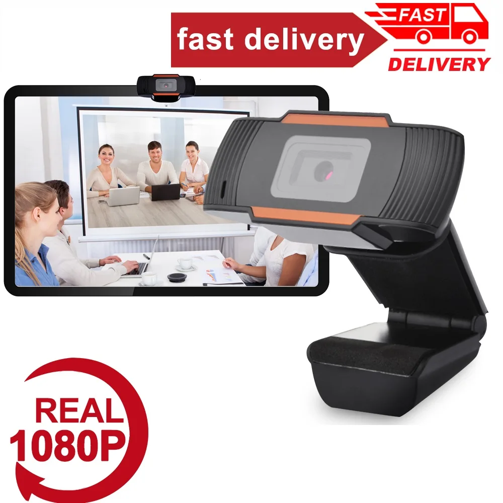 

Веб-камера 360 HD, вращающаяся на 2,0 градусов, 1080p, USB, с микрофоном