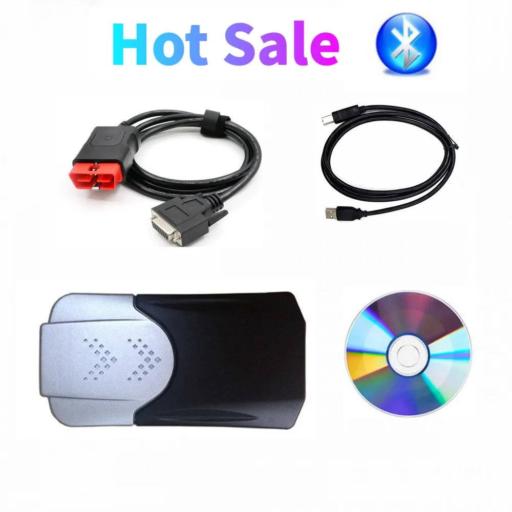 Новинка 2021 сканер 2018.R0 2017.R3 Keygen с лучшей печатной платой новый VCI VD DS150E Cdp Bluetooth для