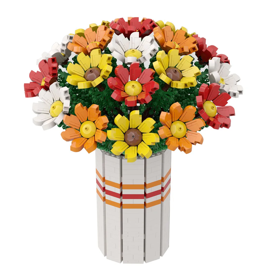 

1963Pcs MOC-60822 Flowers Bouquet Bricks Small Particle DIY Building Blocks Kit Gift (Licensed And Designed By Ben_Stephenson)