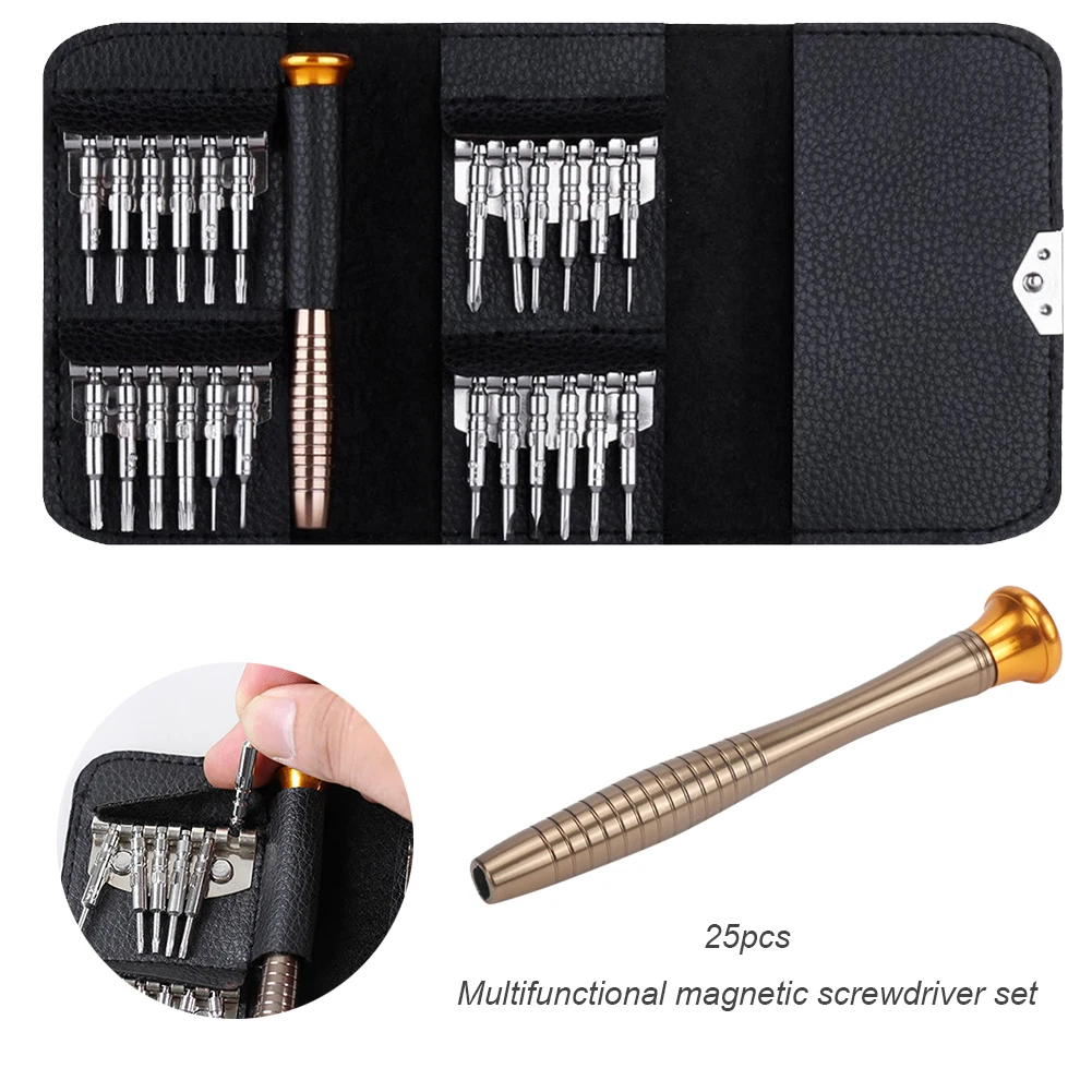 25 в 1 отвертка набор Torx Многофункциональный открывающийся ремонтный
