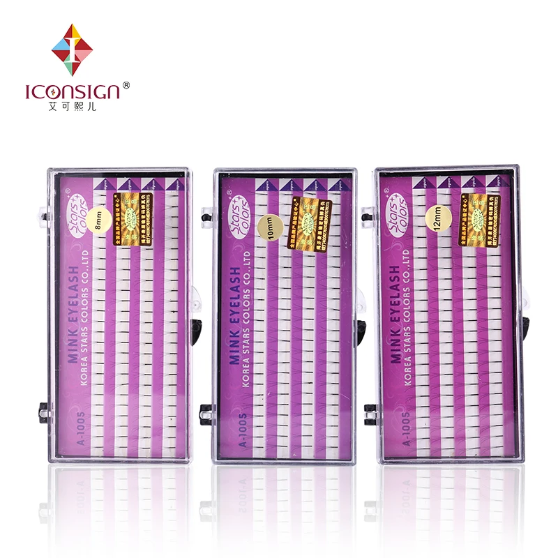 3D посаженные искусственные норковые ресницы ручной работы накладные для