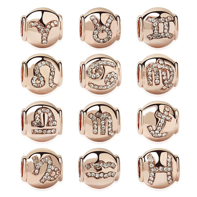 Новинка 2020 бесплатная доставка 4 шт./лот двенадцать созвездий рак Лев дева весы