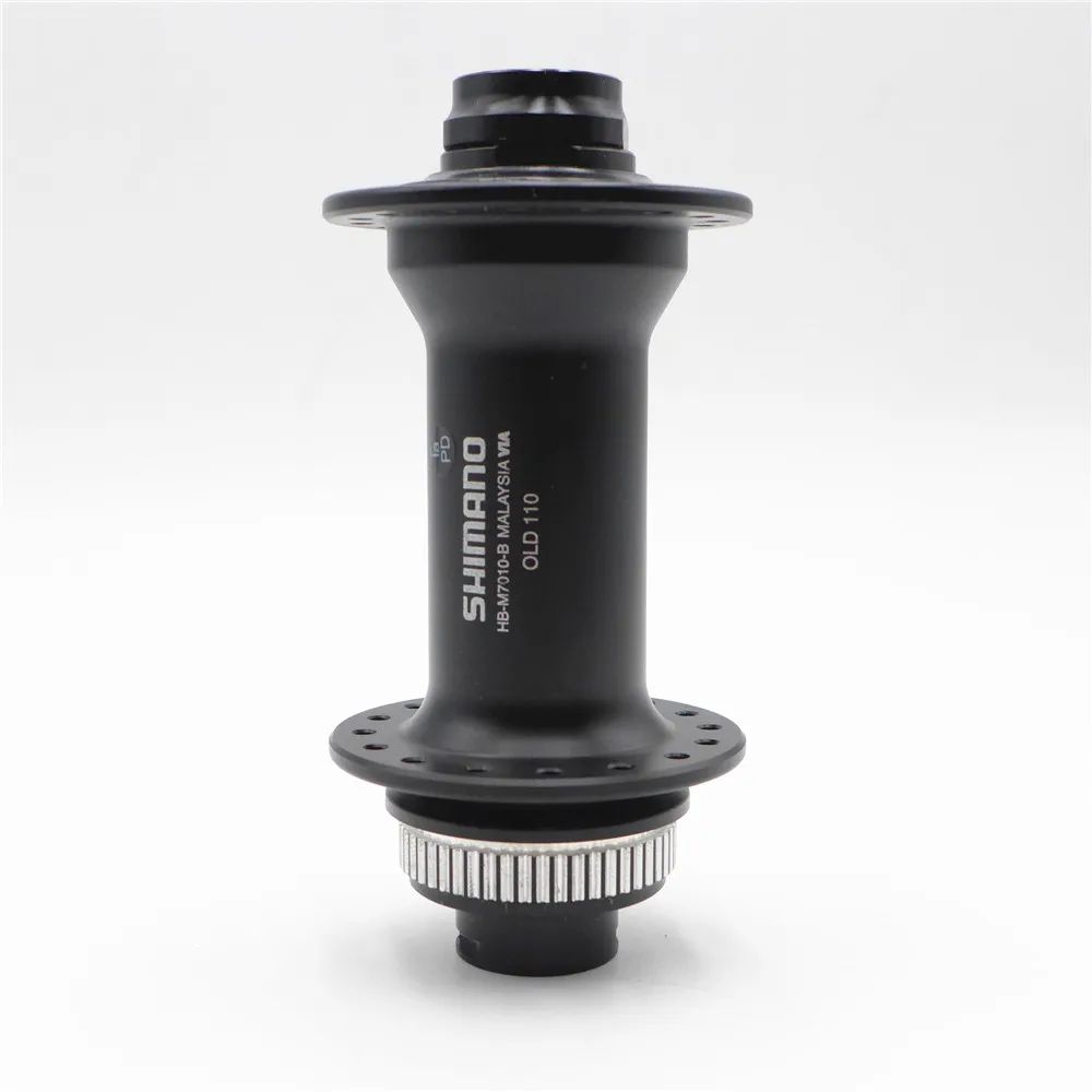 Shimano SLX HB M7010 B горный велосипед MTB Центральный замок Передняя втулка 110x15 мм фотоось