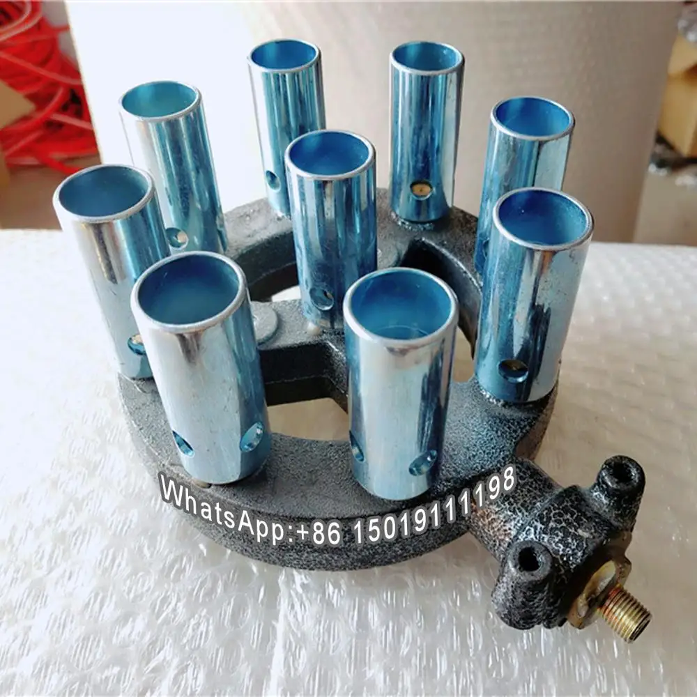 Бытовая газовая плита с 9 отверстиями горелка высокого давления портативная