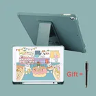 Чехол для iPad 10,2 8th 7th Mini 5 2021 Pro 11 10,5 Air 3 9,7 5th 6th Air 2 1 Generation, противоударный детский чехол с держателем для карандаша