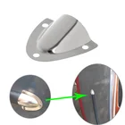 1 шт., большая раскладная Крышка для лодки из нержавеющей стали