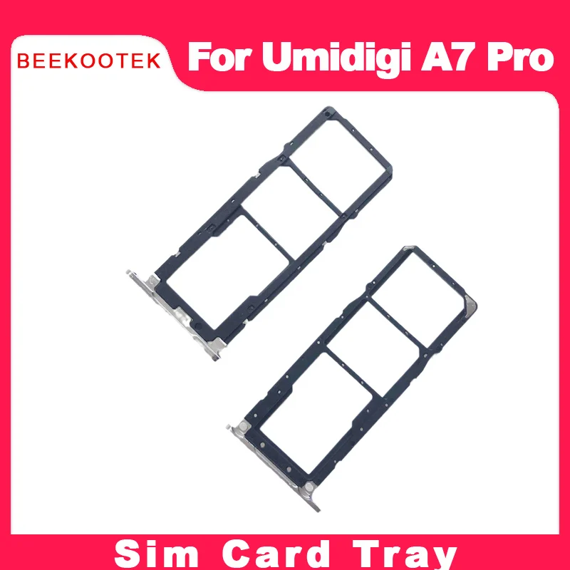 

Original New BEEKOOTEK For UMIDIGI A7 Pro Card Tray Holder High Quality SIM Card Tray Sim Card Slot Holder Repalcement for A7Pro