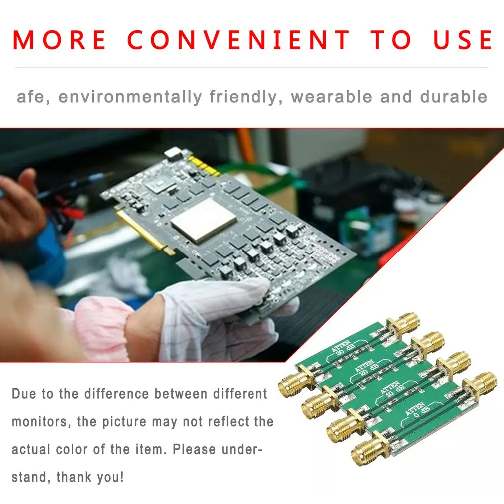 Постоянный ток 4 0 ГГц радиочастотный Фиксированный аттенюатор максимальная