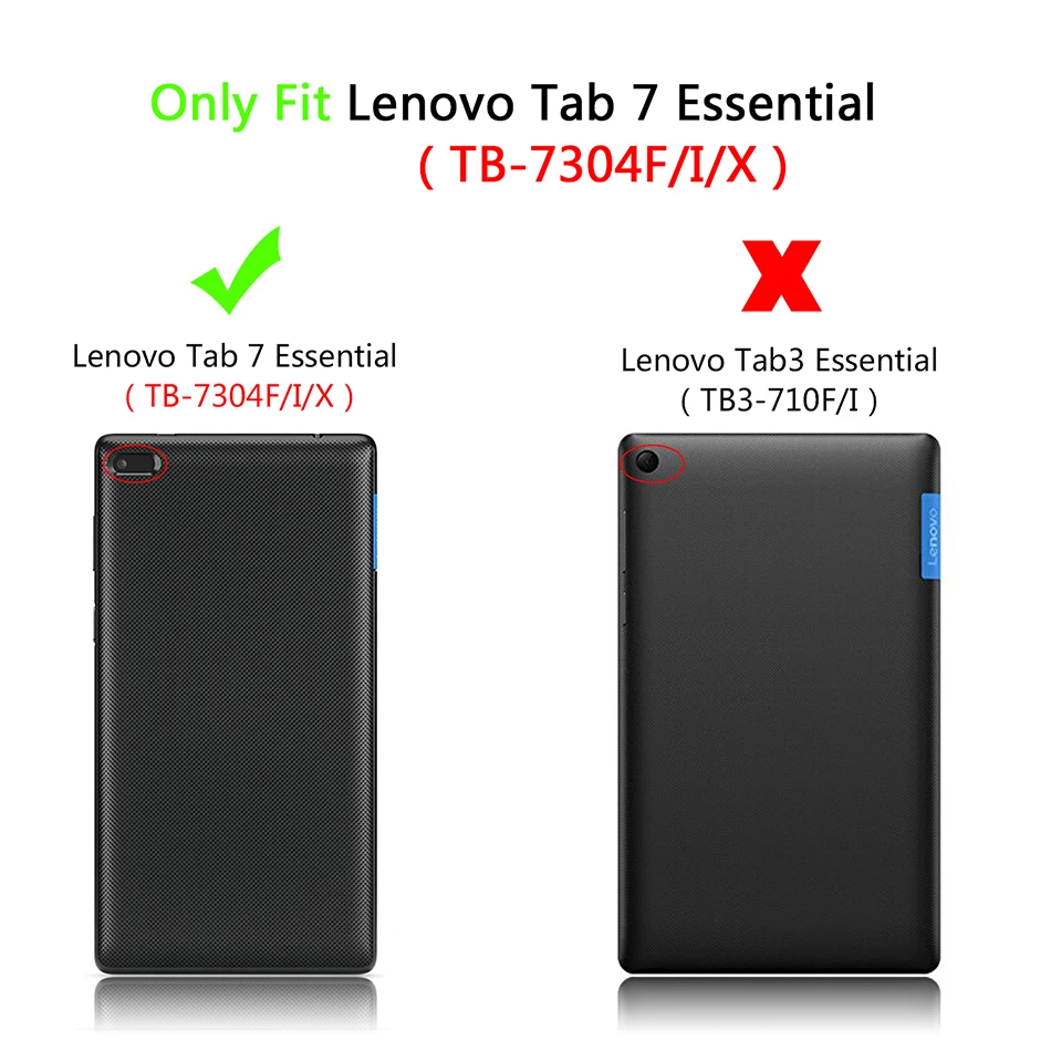 MTT чехол для планшета Lenovo Tab 7 Essential 0 дюйма TB 7304F 7304I 7304X 2017 дюймов Магнитный флип из