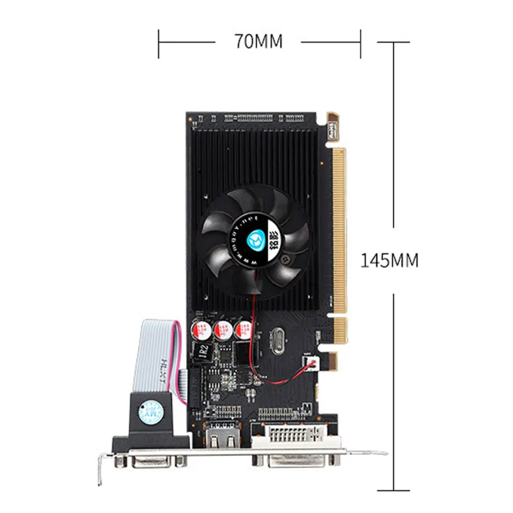 

Portable And Durable Graphics Cards GT710 2Gb DDR3 Hdmi Graphics Video Card High-End Game Video Card GT710