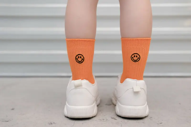 Hot Cute Cotton Baby Socks Anti-Slip Infant Knee High Sock Newborn | Мать и ребенок