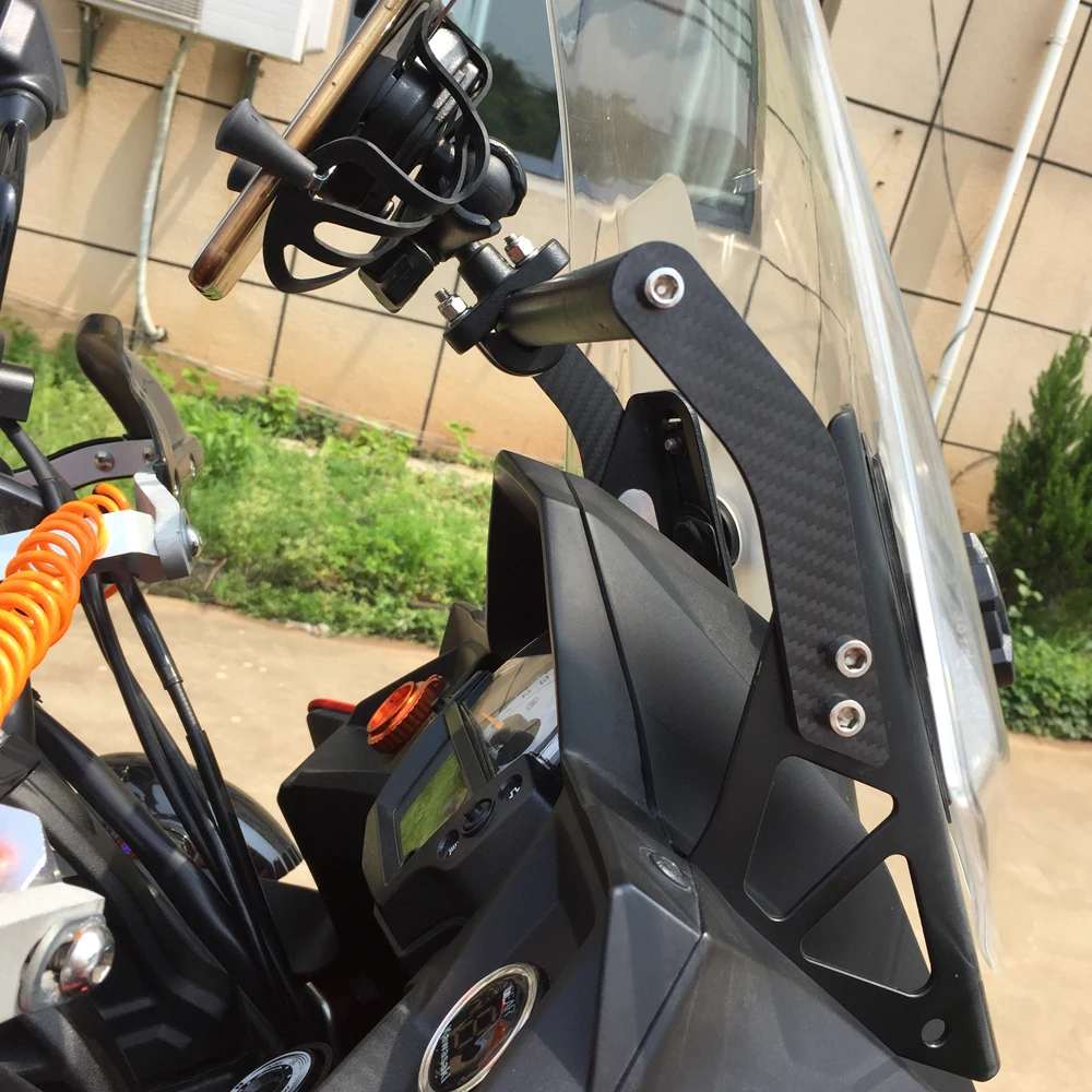 Подставка-держатель для сотового телефона GPS KAWASAKI Versys650 KLE650 Versys 650 2015-2019 2018 2017 16 из