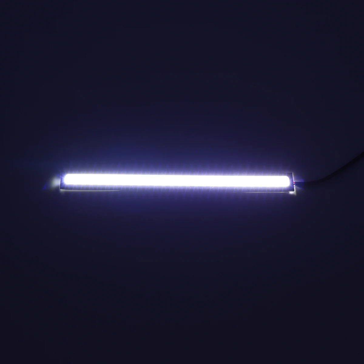 

2pcs/lot 12V 17CM LED Daytime Running Light Silver Shell White Light Waterproof Auto Car DRL COB Driving Fog Lamp for Motor
