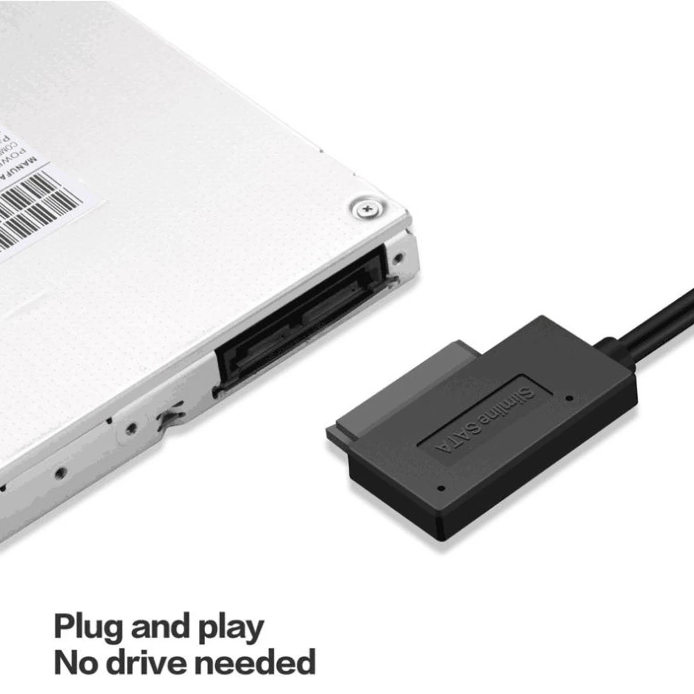 Адаптер SATA 13 Pin конвертер на USB 2 0 Кабель-адаптер Sata для ПК 6P 7P CD DVD Rom ноутбука |