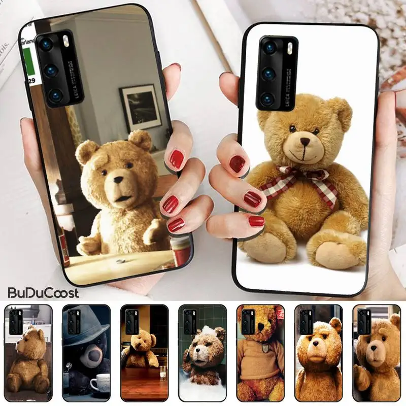 

Teddy Bear Ragdoll Phone Case Cover For Huawei P9 10 20 30 40 P Smart 20lite 2019 P30 Lite Pro P9 Lite 2017 P 40 Pro