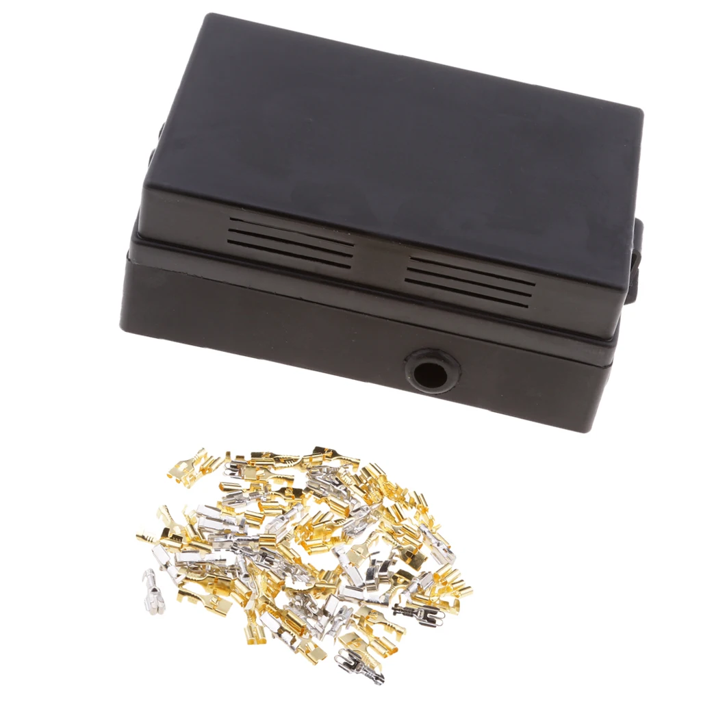 

Universal 18 Way Blade Fuse Holder Box with Cover for Automotive Boat Marine Car Truck RV SUV
