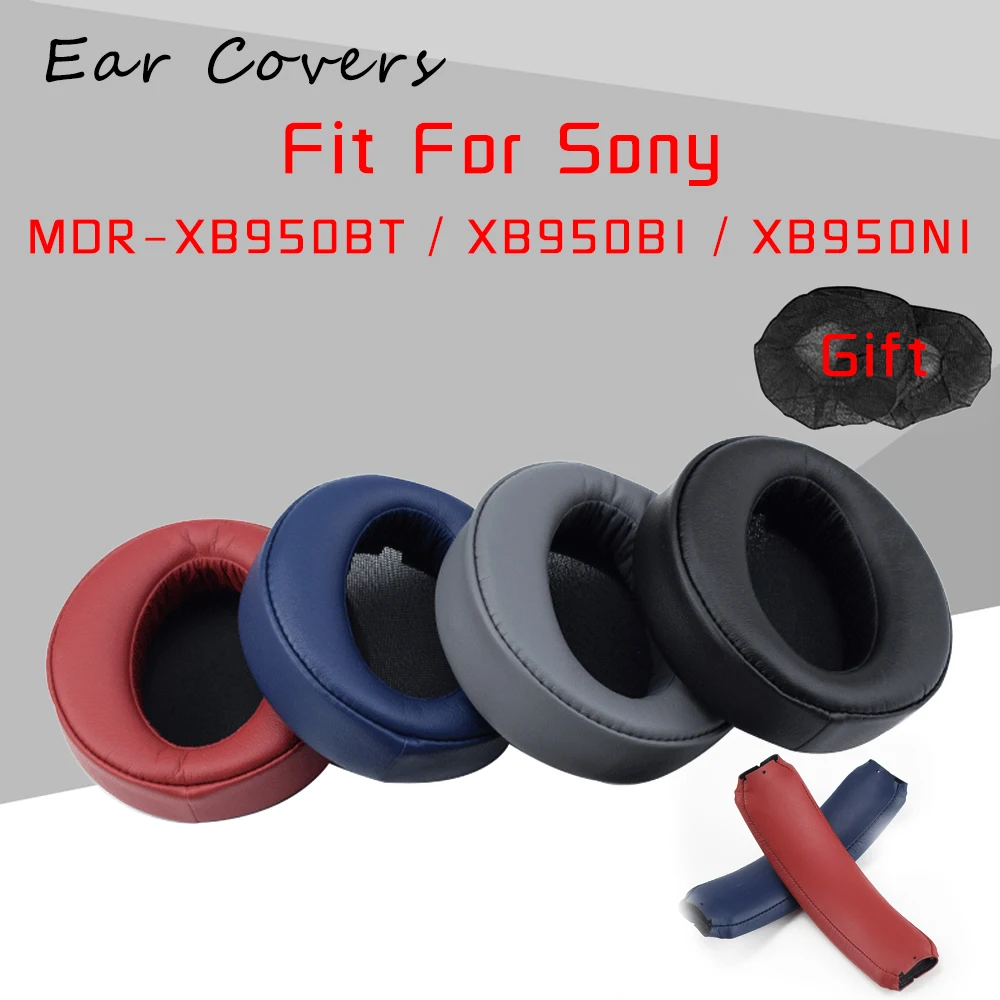Амбушюры для Sony MDR XB950BT XB950B1 XB950N1 повязка на голову наушники сменные амбушюры