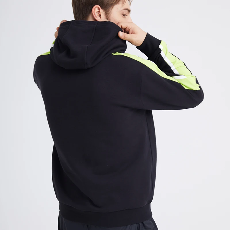 KELME мужские толстовки полосатые хип хоп мужская Японская уличная одежда